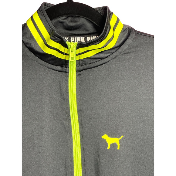 Victoria's Secret Pink Sport Half Zip Reflective Athletic Pullover Jacket Size S - Picture 3 of 8